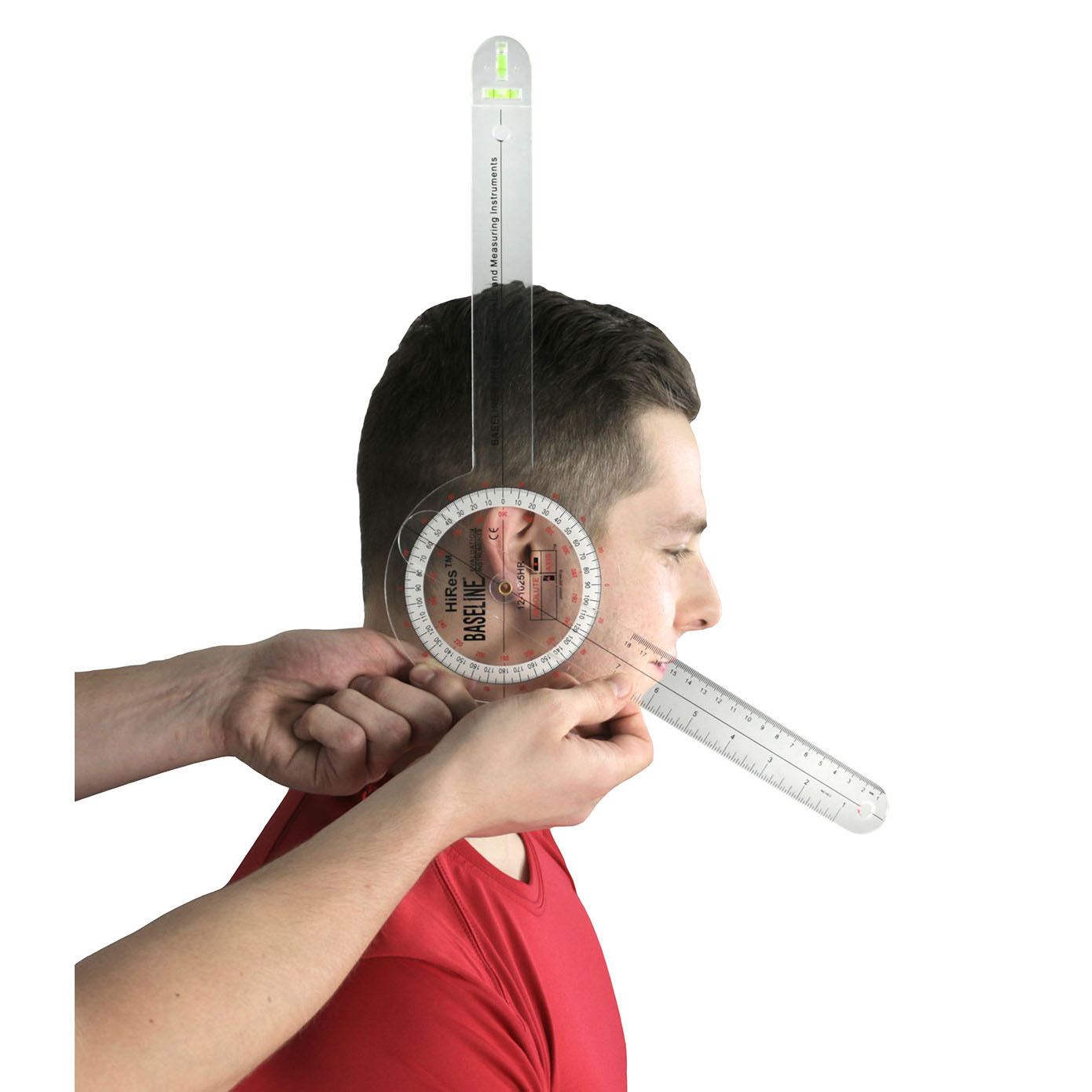 Baseline Absolute+Axis水平氣泡塑料量角器