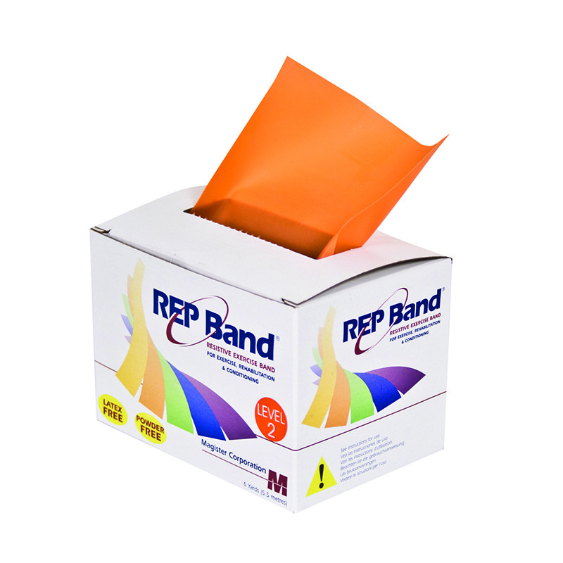 美國REP Band盒裝無乳膠彈力帶-漸進式阻力訓(xùn)練帶