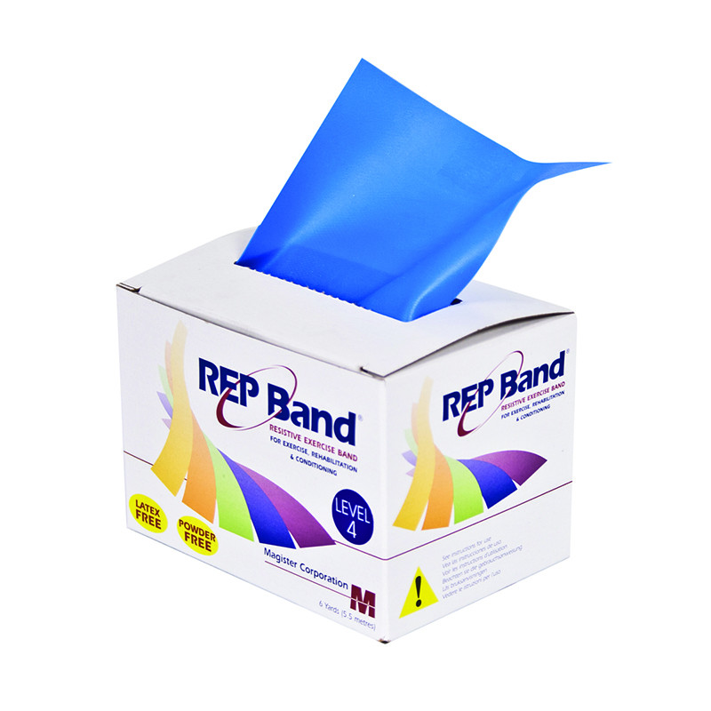 美國REP Band盒裝無乳膠彈力帶-漸進式阻力訓(xùn)練帶