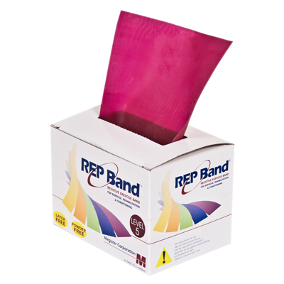 美國REP Band盒裝無乳膠彈力帶-漸進式阻力訓(xùn)練帶
