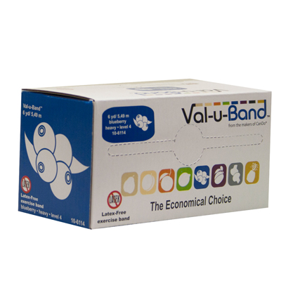Val-u-Band盒裝無乳膠彈力帶-漸進式阻力訓練帶
