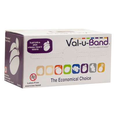 Val-u-Band盒裝無乳膠彈力帶-漸進式阻力訓練帶