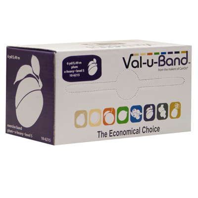 美國Val-u-Band盒裝低粉彈力帶-漸進式阻力訓練帶
