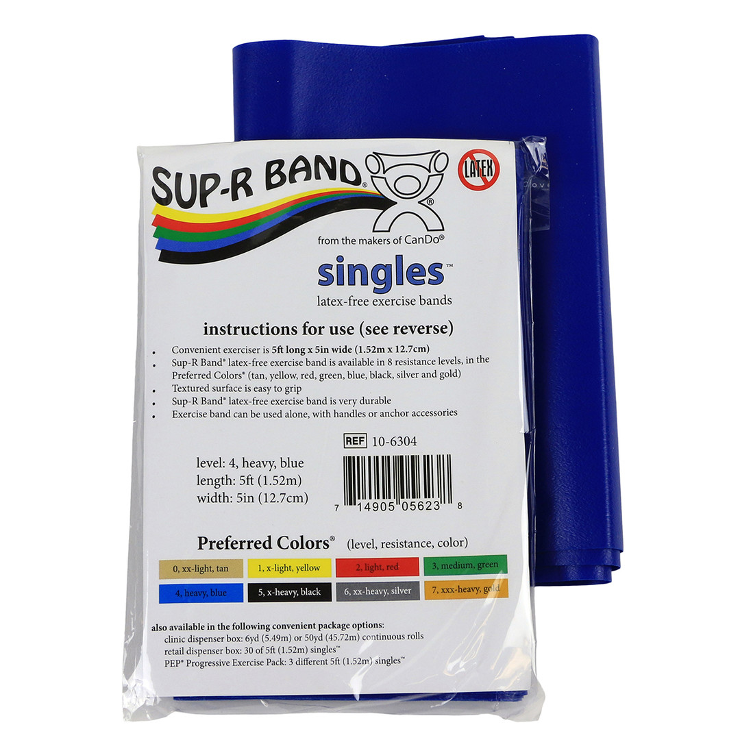 美國Sup-R Band盒裝無乳膠彈性阻力訓(xùn)練帶