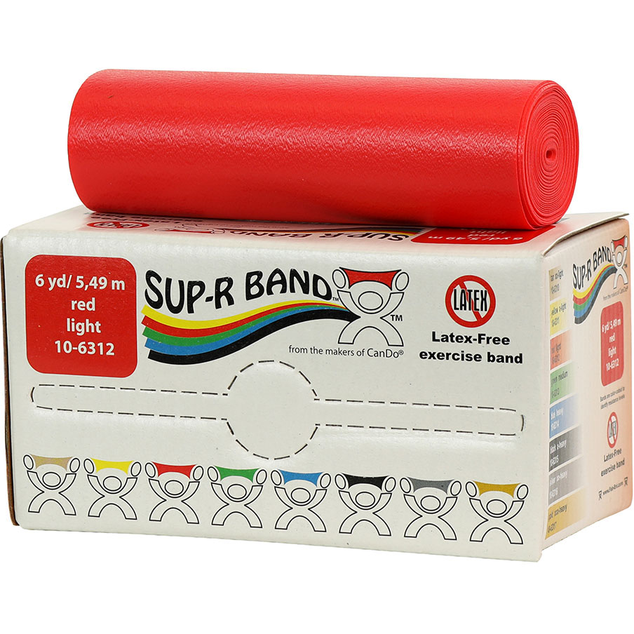 美國Sup-R Band盒裝無乳膠彈性阻力訓(xùn)練帶