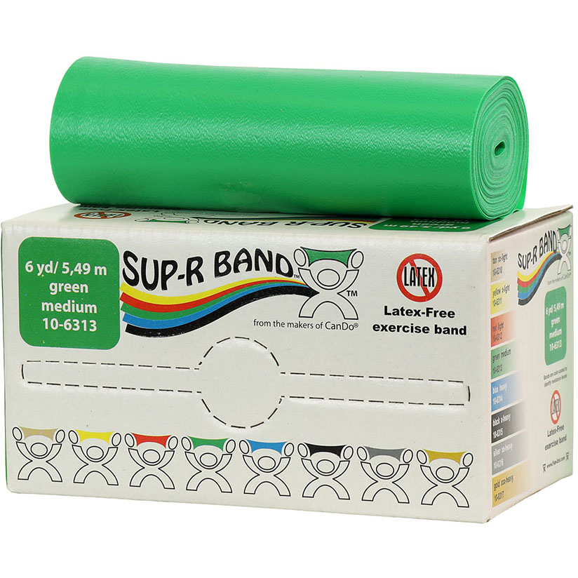 美國Sup-R Band盒裝無乳膠彈性阻力訓(xùn)練帶