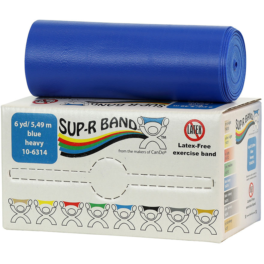 美國Sup-R Band盒裝無乳膠彈性阻力訓(xùn)練帶