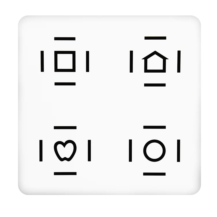 合圍回應視覺卡-Crowded LEA SYMBOLS? Response Panel