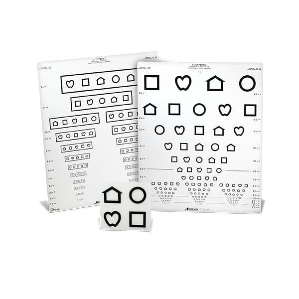 15行圖形兒童視力檢查表-LEA SYMBOLS? 15 LINE PEDIATRIC EYE CHART